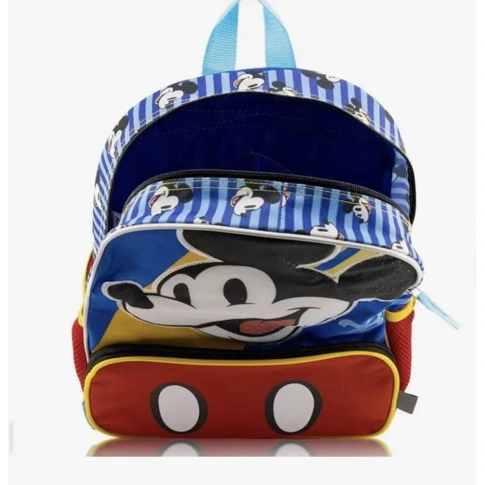 Disney Mickey Mouse Kids Toddler Backpack School Bookbag Boys 12